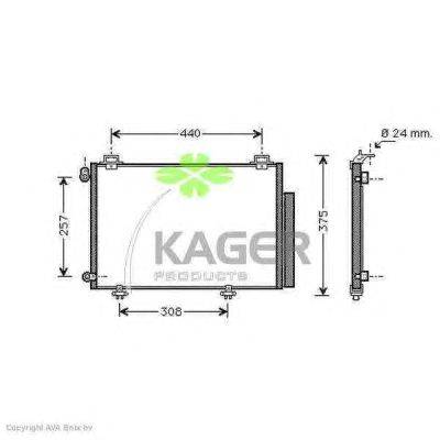 Конденсатор, кондиционер KAGER 94-5352