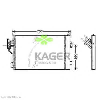 Конденсатор, кондиционер KAGER 946373