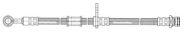 Тормозной шланг KAWE 512503