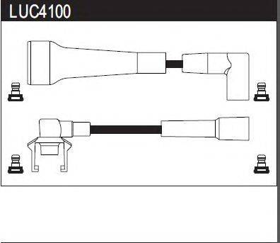 Комплект проводов зажигания LUCAS ELECTRICAL LUC4100