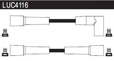Комплект проводов зажигания LUCAS ELECTRICAL LUC4116