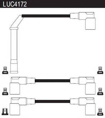 Комплект проводов зажигания LUCAS ELECTRICAL LUC4172