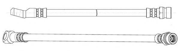 Тормозной шланг KAWE 517004