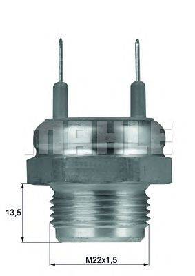 Термовыключатель, вентилятор радиатора MAHLE ORIGINAL TSW 4D