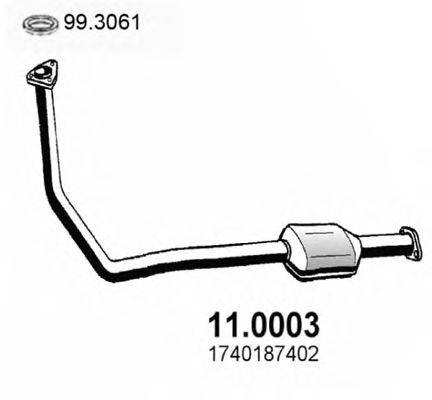 Катализатор ASSO 110003