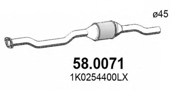 Катализатор ASSO 58.0071