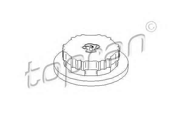 Крышка, резервуар охлаждающей жидкости TOPRAN 401866