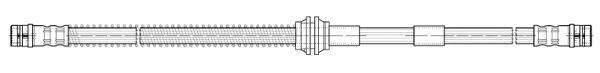 Тормозной шланг CEF 512599