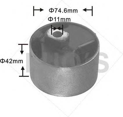 Подвеска, двигатель LUO'S 510009
