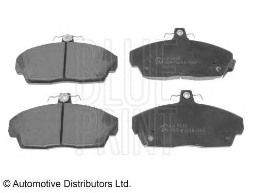 Комплект тормозных колодок, дисковый тормоз BLUE PRINT ADJ134203