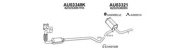 Система выпуска ОГ VENEPORTE 030138