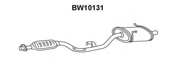 Глушитель выхлопных газов конечный VENEPORTE BW10131