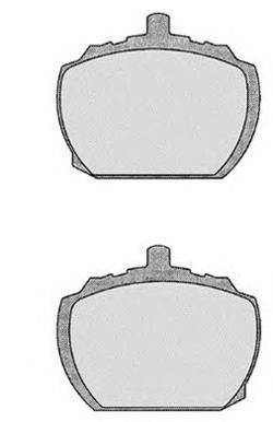Комплект тормозных колодок, дисковый тормоз HAVAM 2253