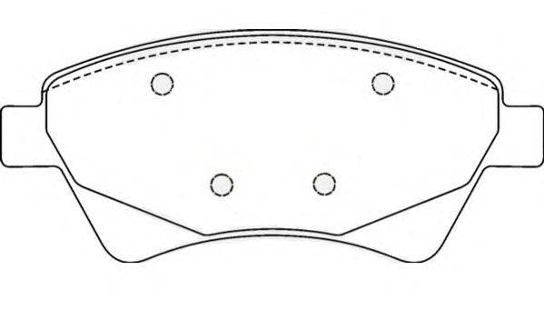Комплект тормозных колодок, дисковый тормоз FREMAX 23930