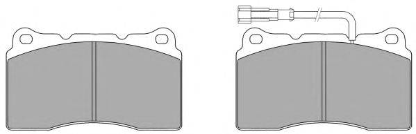 Комплект тормозных колодок, дисковый тормоз FREMAX FBP-1148