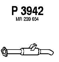 Глушитель выхлопных газов конечный FENNO P3942