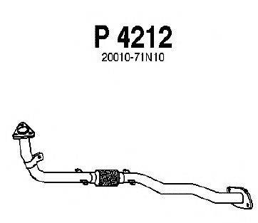 Труба выхлопного газа FENNO P4212