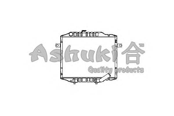 Радиатор, охлаждение двигателя ASHUKI C557-53