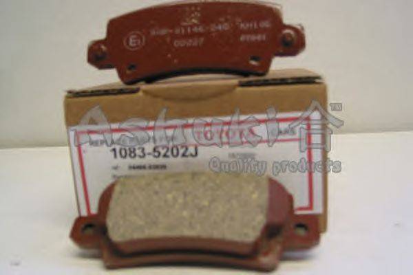 Комплект тормозных колодок, дисковый тормоз ASHUKI 1083-5202J
