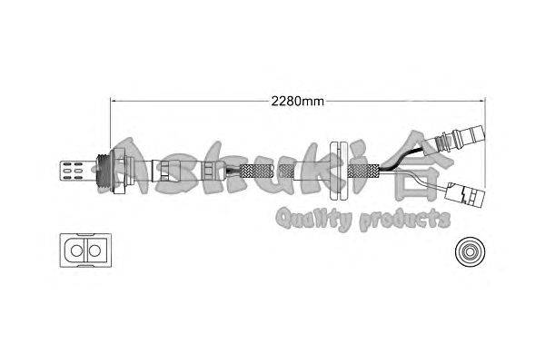Лямбда-зонд ASHUKI 9200-46300