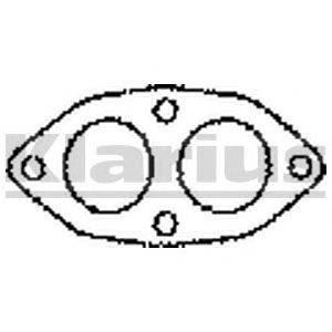 Прокладка, труба выхлопного газа KLARIUS 410201