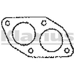 Прокладка, труба выхлопного газа KLARIUS 410225
