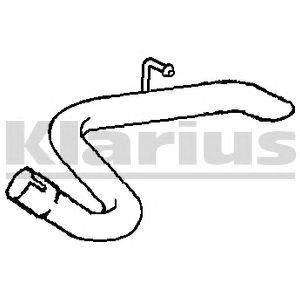 Труба выхлопного газа KLARIUS 210827