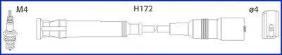 Комплект проводов зажигания HÜCO 134763