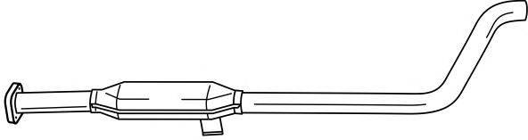 Средний глушитель выхлопных газов SIGAM 70402
