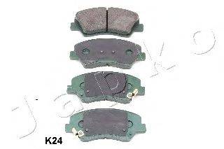 Комплект тормозных колодок, дисковый тормоз JAPKO 50K24