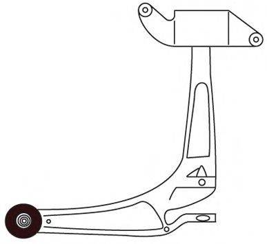 Рычаг независимой подвески колеса, подвеска колеса FRAP 3295