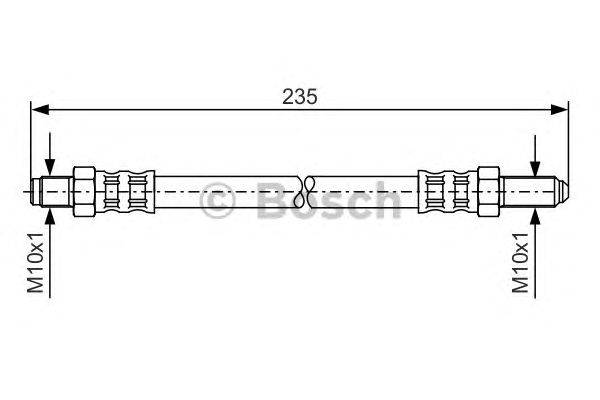 Тормозной шланг CF GOMMA 511746