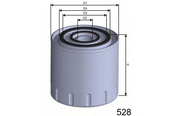 Масляный фильтр MISFAT Z314