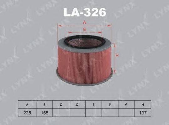 Воздушный фильтр LYNXauto LA326