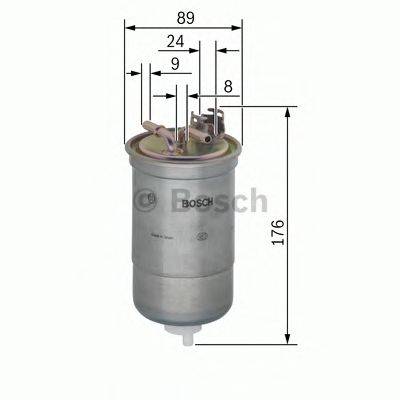 Топливный фильтр BOSCH 0 450 906 437