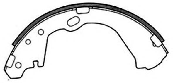 Комплект тормозных колодок ASVA AKS-1193