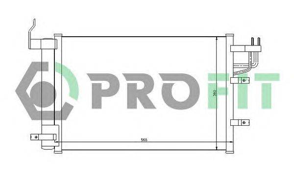 Конденсатор, кондиционер PROFIT PR 1401C1