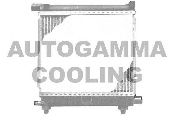 Радиатор, охлаждение двигателя AUTOGAMMA 100511