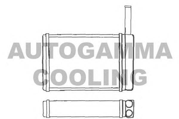 Теплообменник, отопление салона AUTOGAMMA 103044