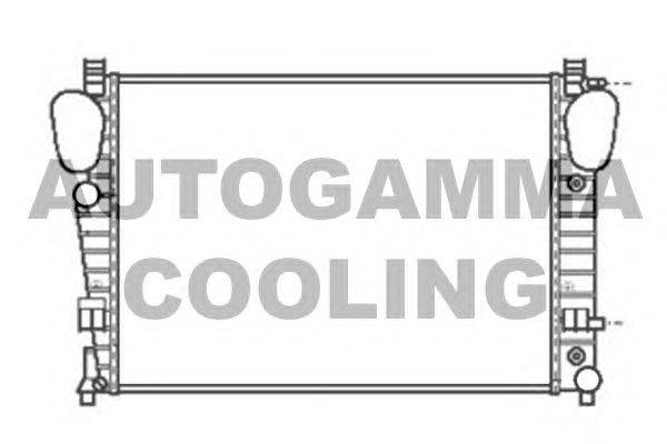Радиатор, охлаждение двигателя AUTOGAMMA 103471