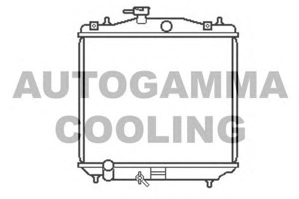 Радиатор, охлаждение двигателя AUTOGAMMA 103780