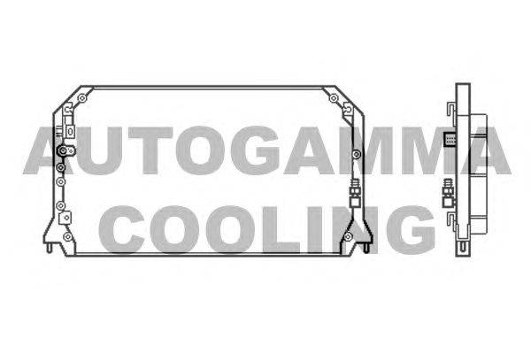 Конденсатор, кондиционер AUTOGAMMA 103853