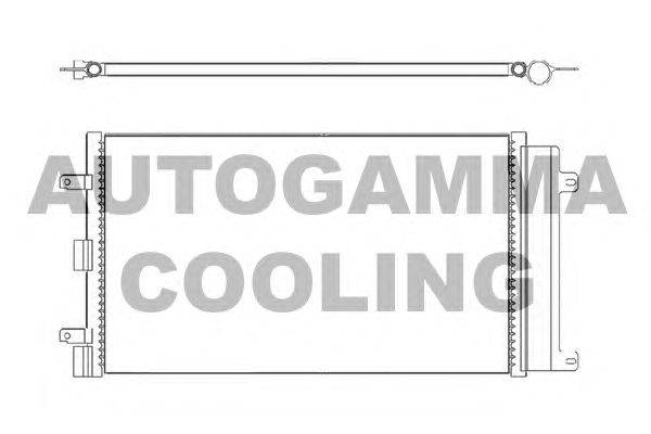 Конденсатор, кондиционер AUTOGAMMA 104777