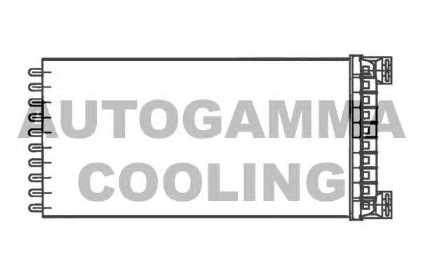 Теплообменник, отопление салона AUTOGAMMA 105271