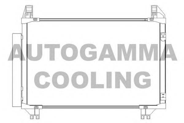 Конденсатор, кондиционер AUTOGAMMA 105588