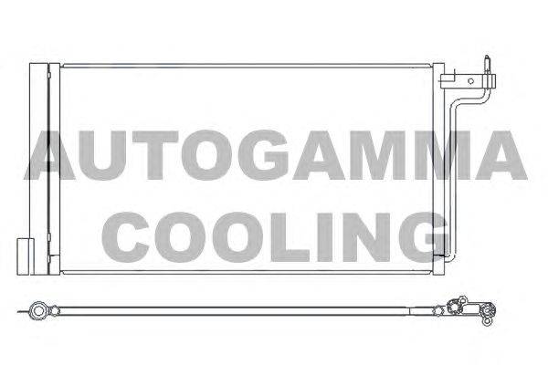 Конденсатор, кондиционер AUTOGAMMA 105880