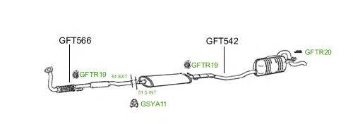 Система выпуска ОГ GT Exhaust 402
