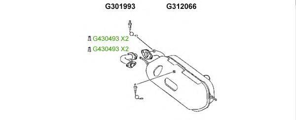 Система выпуска ОГ GT Exhaust 9899