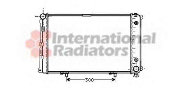 Радиатор, охлаждение двигателя 4SEASONS 118006