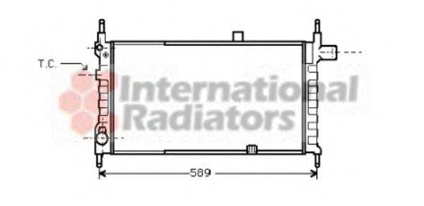 Радиатор, охлаждение двигателя 4SEASONS 121002